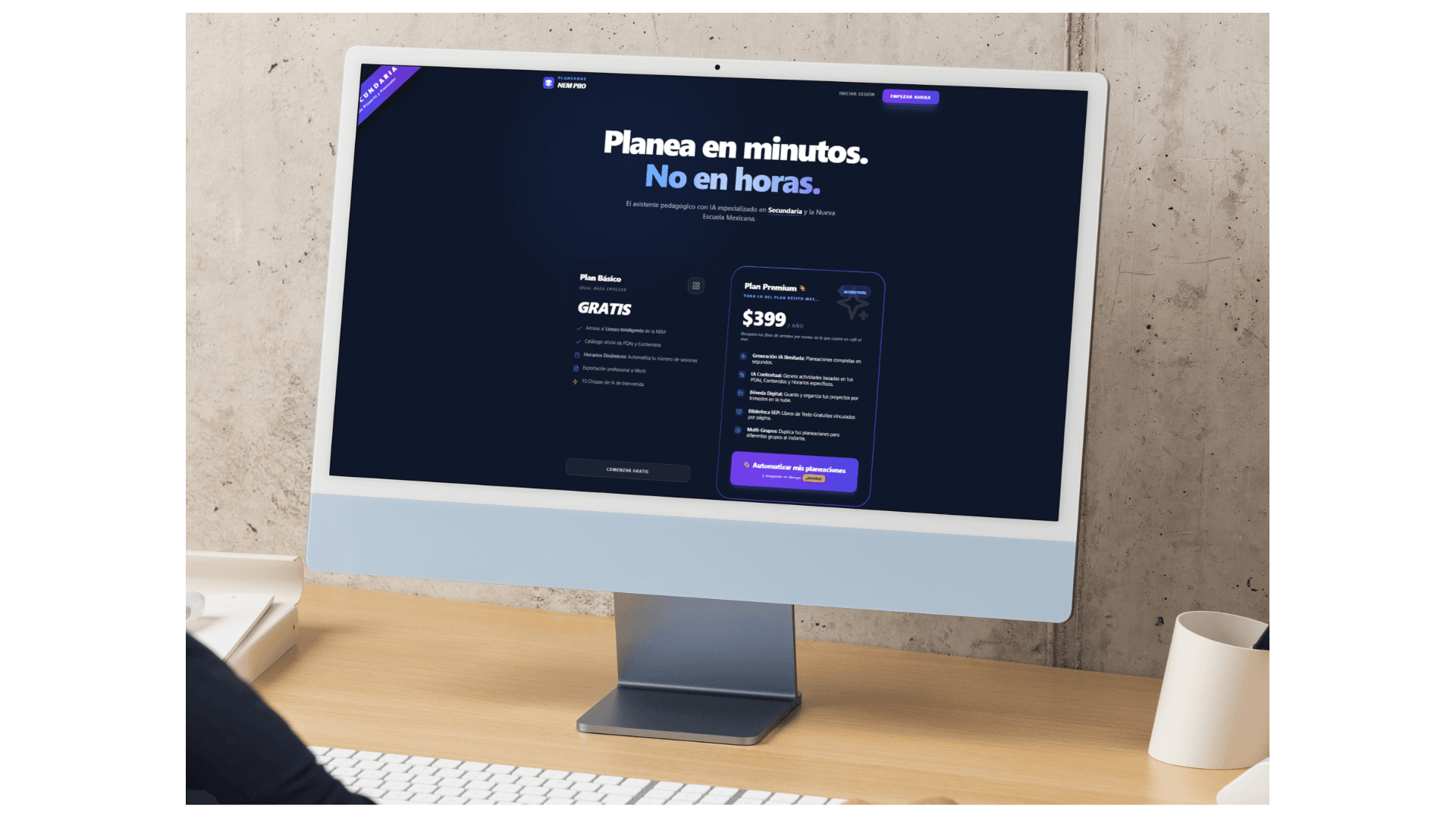 Vista previa de Planeador NEM Pro
